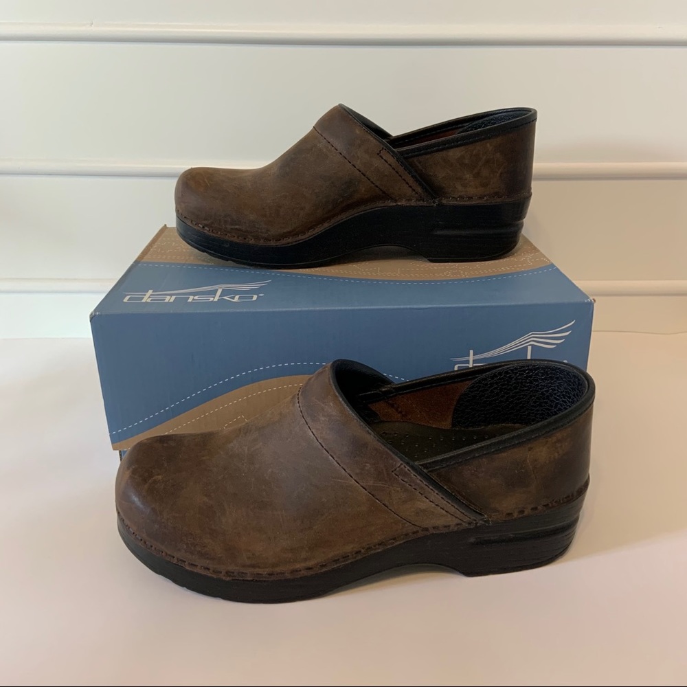 Dansko Professional Clog Antique Brown 39